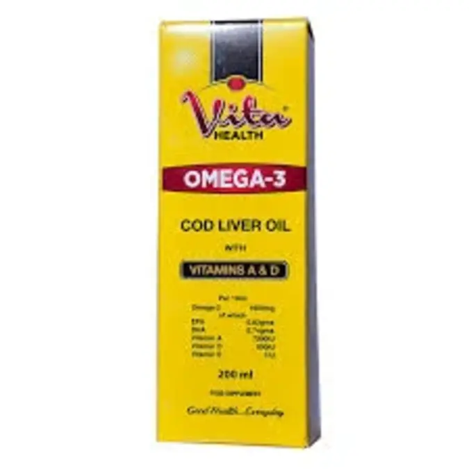 Vita Health Cod Liver Oil 200ml